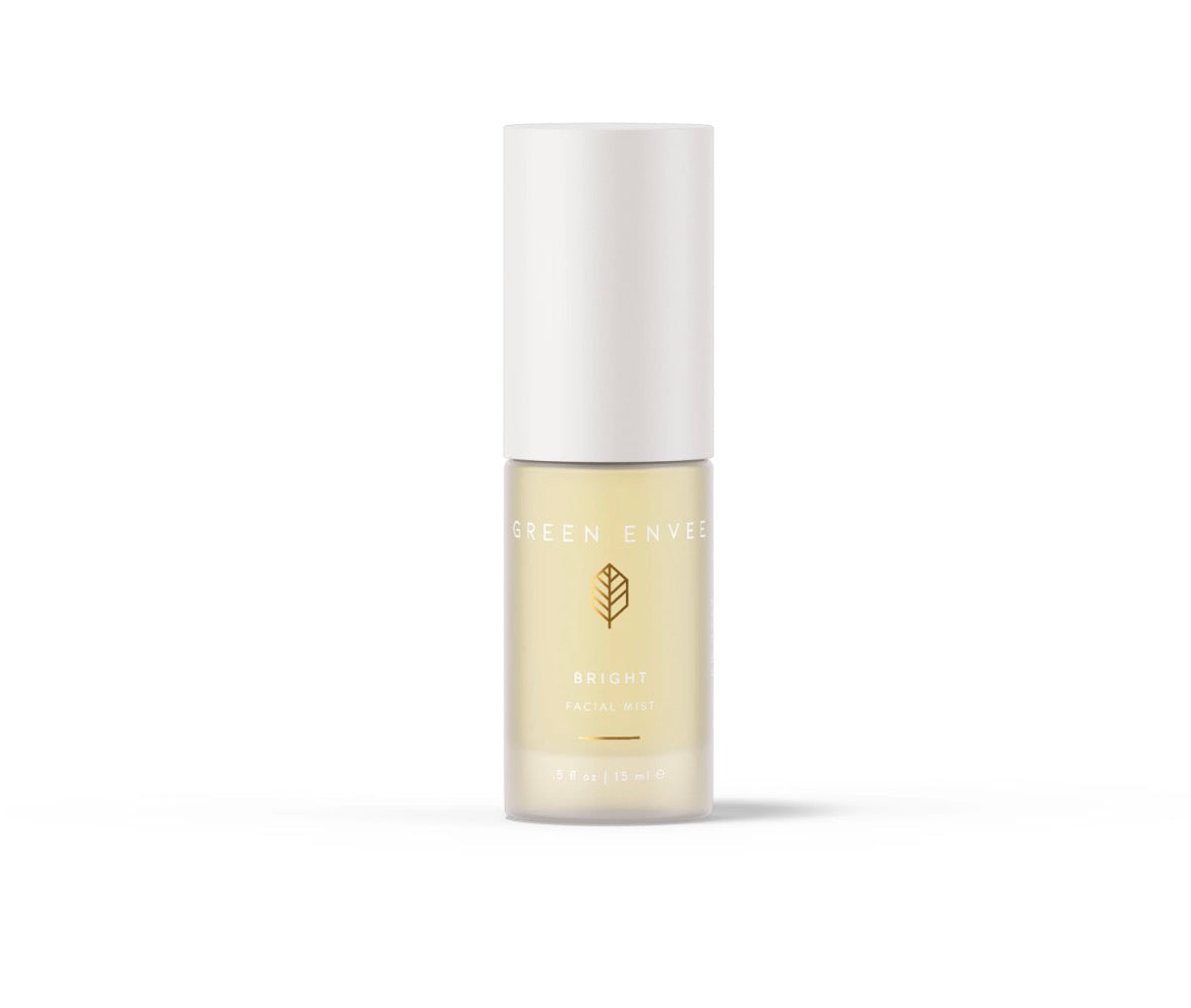 Green Envee Bright Facial Mist Travel Size .5 oz