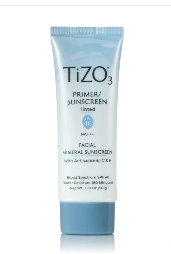 TiZO primer sunscreen lightly tinted 1.75 oz